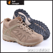 Khaki Color PVC Outsole Hiking Shoe with PU Upper (SN5241)